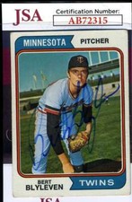 Bert Blyleven Cards, Rookie Cards and Autographed Memorabilia Guide 35