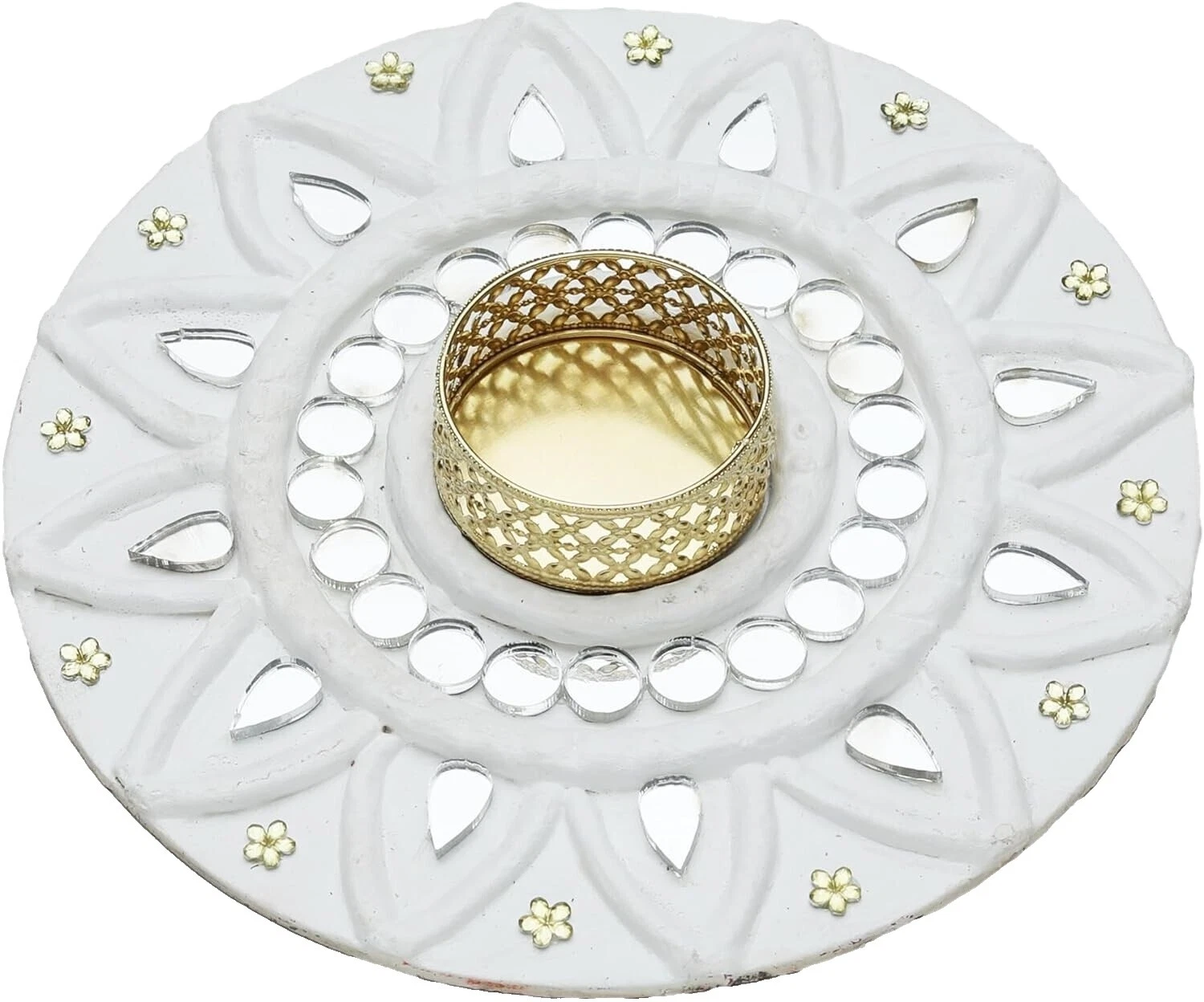 Candelabros Art Nouveau de madera y accesorios