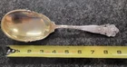 Towle 1898 "Georgian" 9 1/4 inch Vegetable Spoon, Gold wash Bowl, Early piece