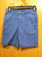 Oscar de la Renta Boys Royal Blue Twill Short Pants Size 10Y