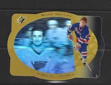 1996 Upper Deck SPx Wayne Gretzky HOF Gold Die-Cut #39 New York Rangers