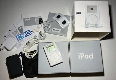 Apple iPod classic 10 GB 2nd 2G Generation 2002 A1019 10GB M8740 2nd Gen 1st TOP - Bild 1 von 4
