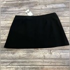 Zara Black Mini Skirt with Gold Button Detail NWT XXL — photo 2