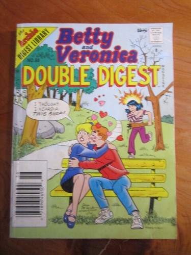 THE ARCHIE DIGEST LIBRARY BETTY & VERONICA DOUBLE DIGEST NO. 58 * MUST SEE ***