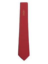 Boys Holy Communion Tie, First Communion Tie, Full Length Tie, Red Chalice Tie