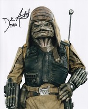 DEREK ARNOLD signed Autogramm 20x25cm STAR WARS in Person autograph COA