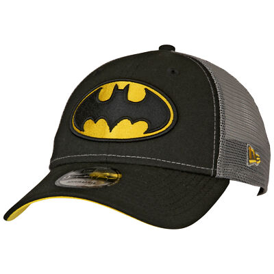 Batman Symbol Trucker New Era 9Forty Adjustable Hat Multi-Color