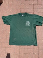 ZZ Top Recycler Europe 1991 Stage CO Staging Company Shirt Jerzees XL Original