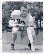 1951 Purdue University Boilermaker Football Hall of Fame B Flowers Press Photo