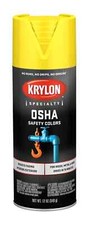 Krylon 1813 6 PACK Osha Safety Colors - Safety Yellow - 12 oz