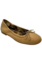 Sam Edelman Leather Ballet Flats Felicia Classic Beige