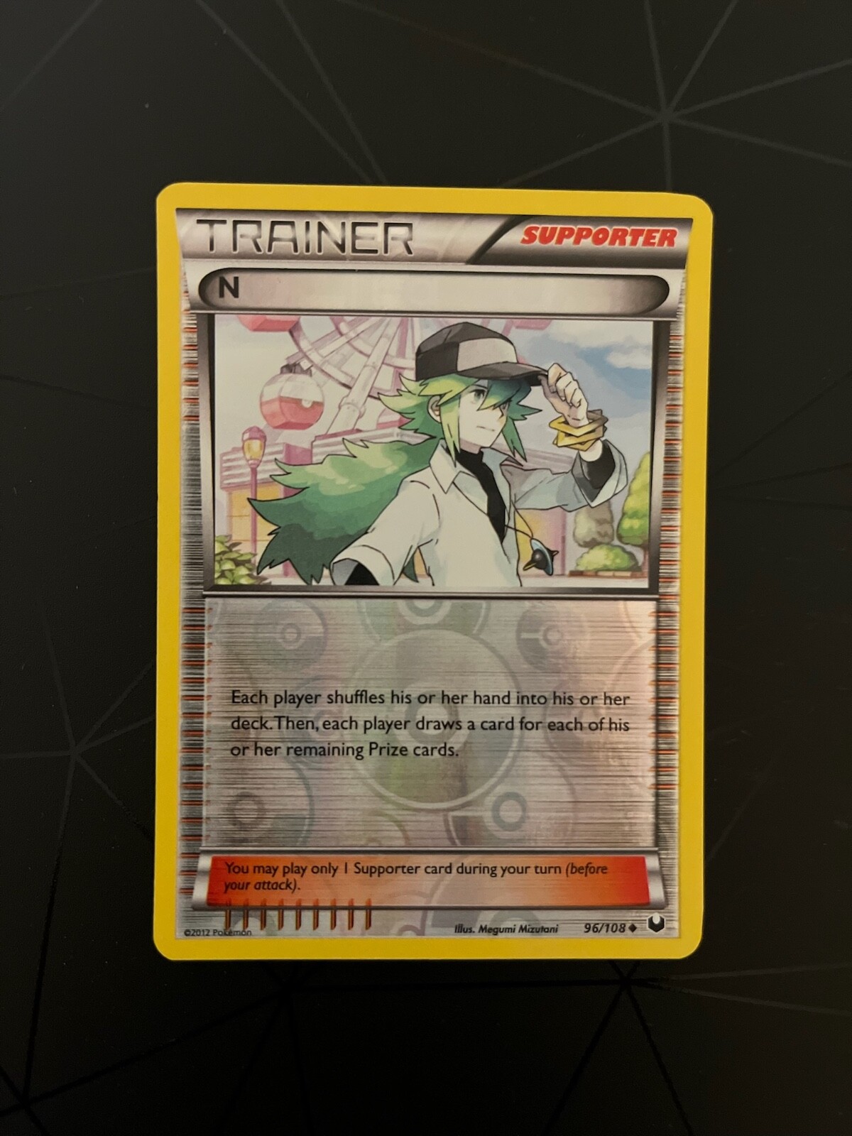 Pokemon TCG - N - 96/108 B&W Dark Explorers Reverse Holo Uncommon VLP