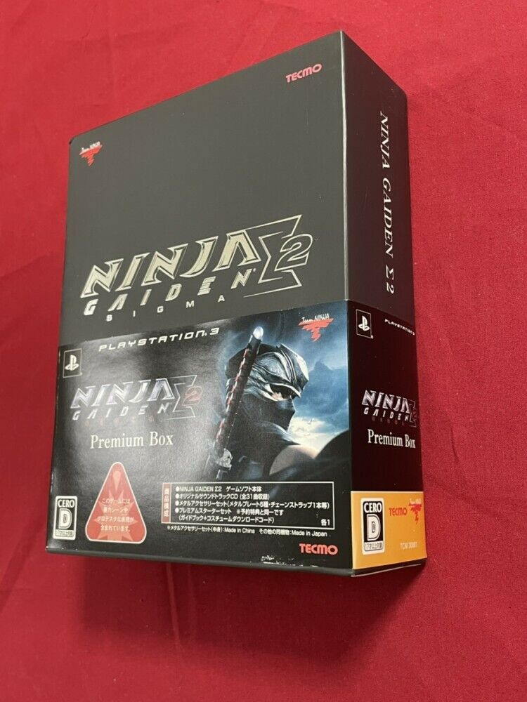 Ninja Gaiden SIGMA 2 Play Station 3 PS3 w/ Sound Track Ninja Gaiden SIGMA 2 Play Station 3 PS3 w/ Sound Track