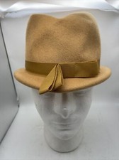 Vintage Ritz Wool Hat By Henry Pollak New York Size 22 Medium