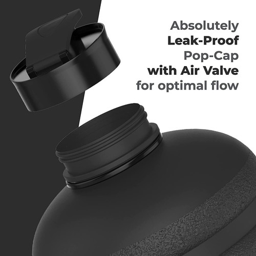 2.2L Water Bottle, Extra Strong Leakproof BPA Free 2.2 Litre Large Water Jug GYM - Picture 10 of 18
