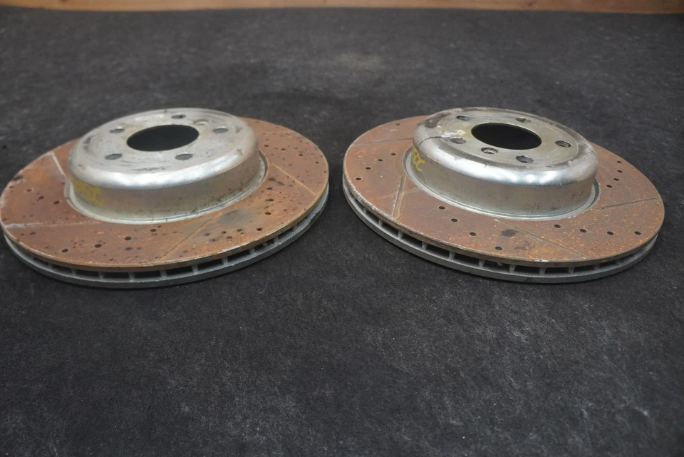 Juego 2 Rotores Freno Disco Trasero Izquierdo Derecho BMW 650i F12 2012 Foto 2 de 4