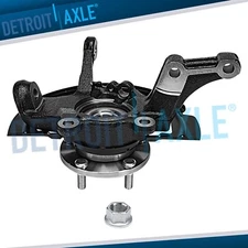 Front Left Steering Knuckle & Wheel Hub Bearing for 2002-2006 Nissan Altima 3.5L