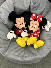 2 Walt Disney World Mickey Minnie Mouse 16 Plush Dolls Original Exclusive