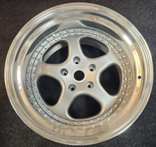Qty 1 Modular 3-piece Silver 6061-t6 Forged 5 Spoke Wheel Rim 18x12 5x130 -15mm