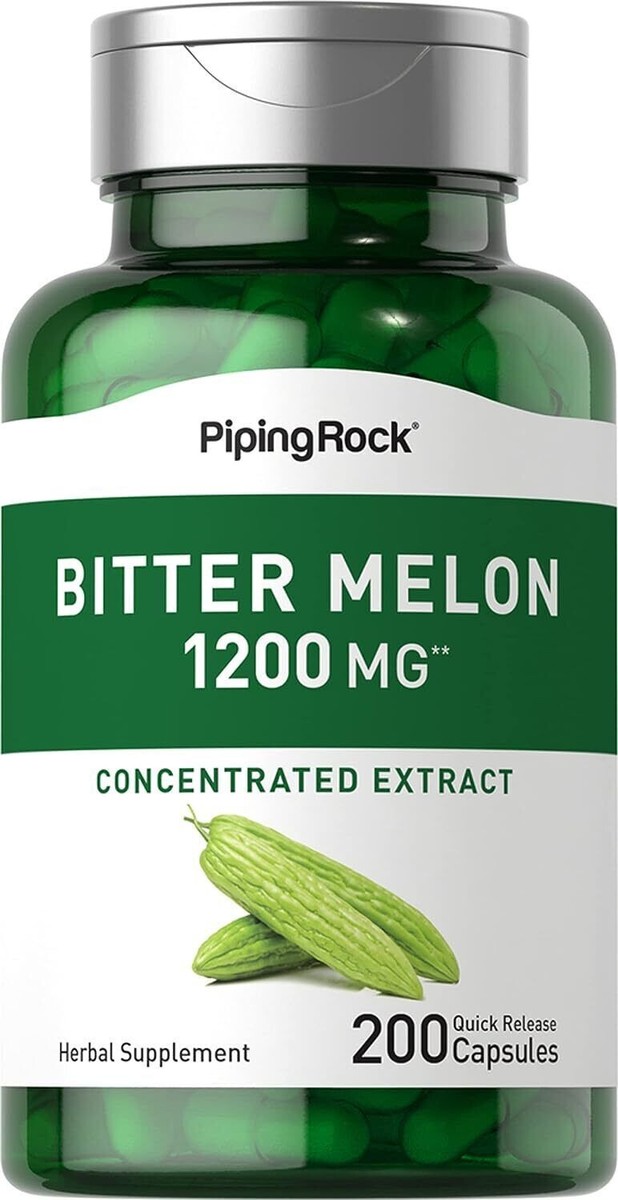 l carnitine piping rock Bitter Melon / Momordica, 1200 mg - 200 Quick Release Capsules Купить Витамин B-12+Л-Карнитин Piping Rock