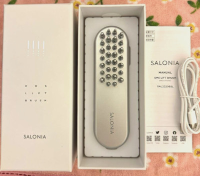 SALONIA EMS Lift brush face care beauty esthetic facial equipment scalp DHL