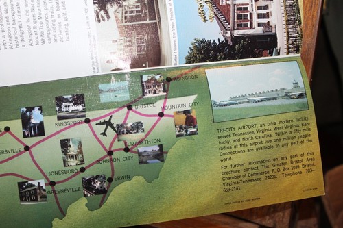 Vintage Land of The Mountains Travel Brochure East Tennessee - 第 3/4 張圖片