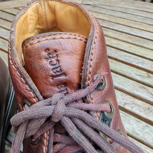 Panama Jack Brown Leather Boots UK 7 EU40 Ankle Lace up Waterproof Made in Spain - Picture 16 of 23