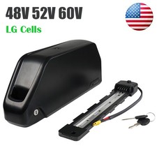 Ebike Battery 48V 52V 60V 20ah/25AH LG Cells Li-ion for 250W-2000W Electric Bike