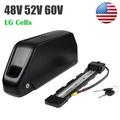 Ebike Battery 48V 52V 60V 20ah/25AH LG Cells Li-ion for 250W-2000W Electric Bike
