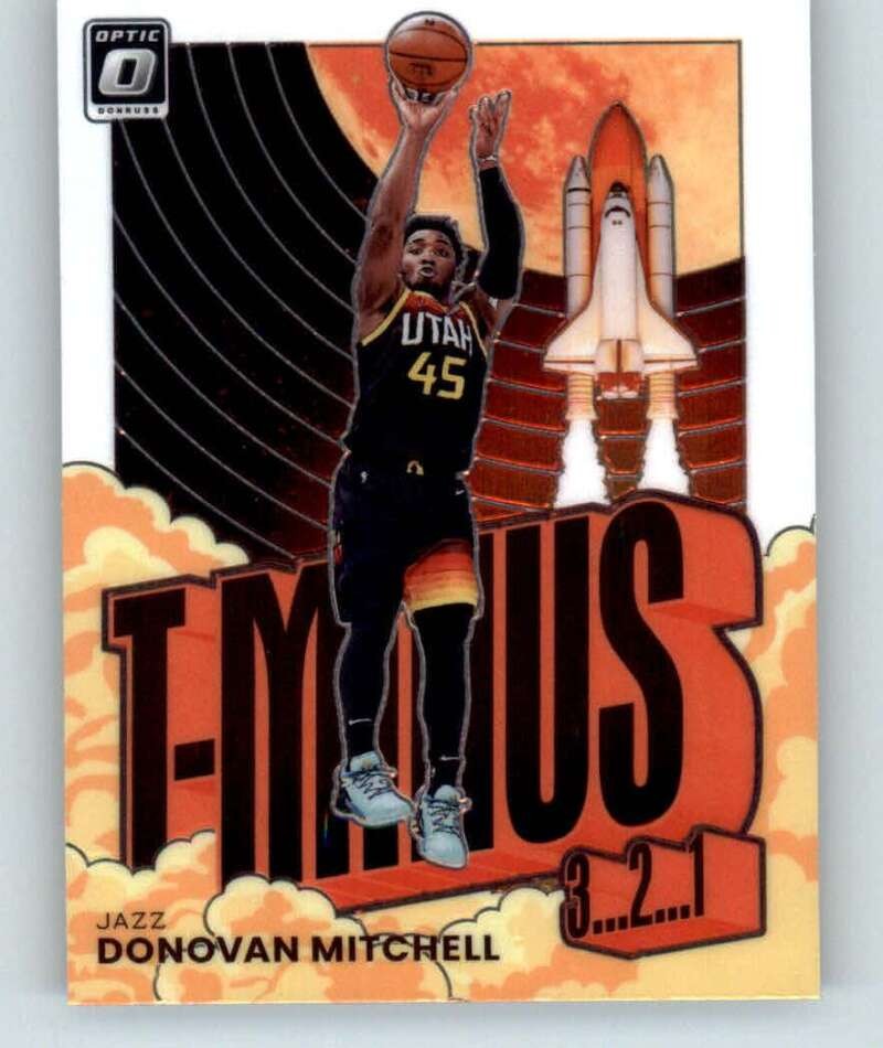 2021-22 DONRUSS OPTIC T-MINUS 3-2-1 #5 DONOVAN MITCHELL UTAH JAZZ BASKETBALL