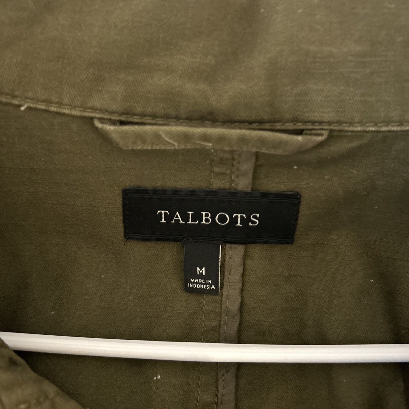 Talbot’s  Utility Jacket With Drawstring Safari G… - image 4