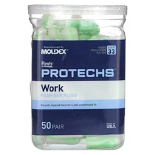 Protechs, Foam Ear Plugs, Work, 50 Pair