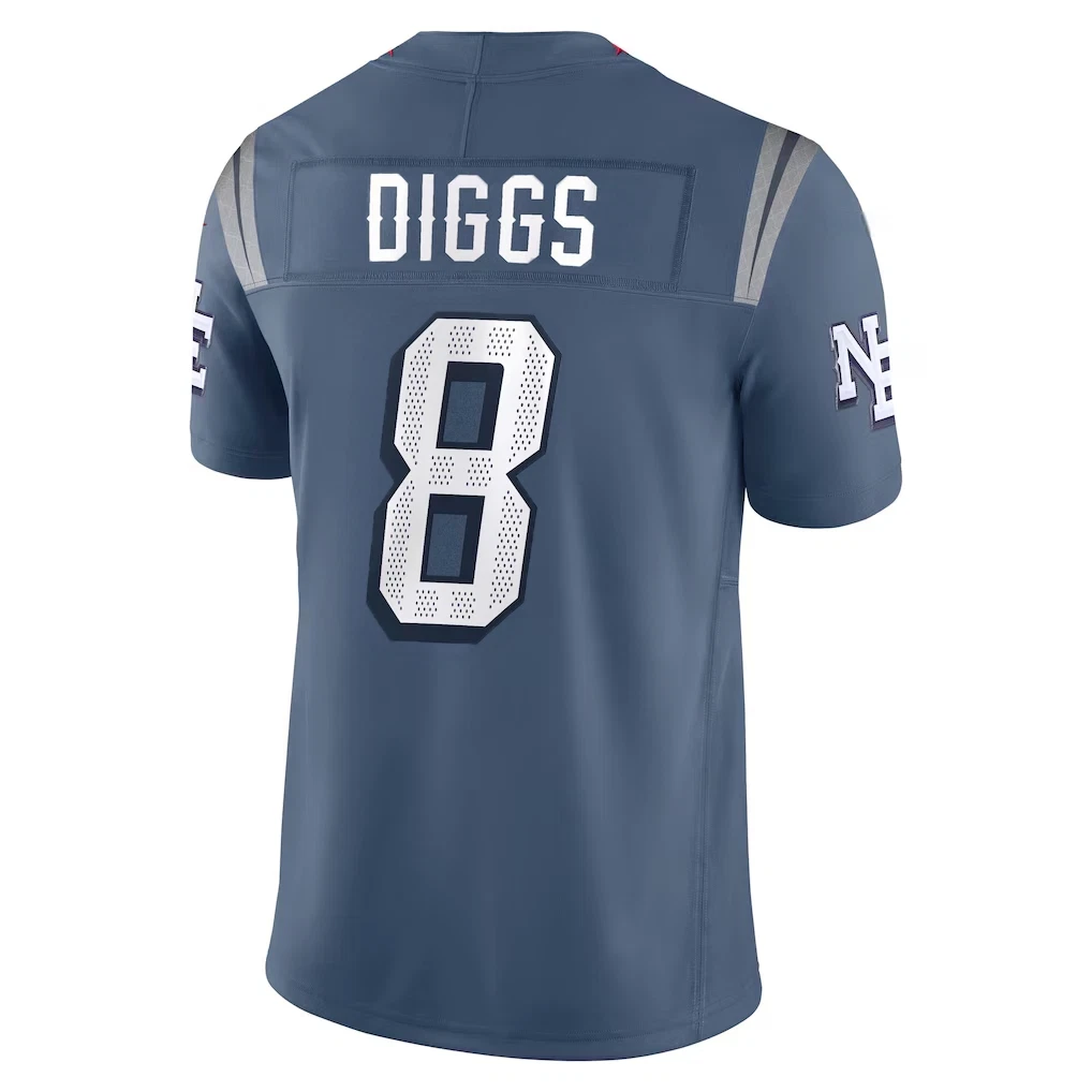 Men's Patriotss Storm Blue 2025 Rivalries Collection Limited Stitched Jersey