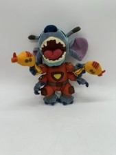 Disney Store Alien Stitch 626 Plush Lilo Stitch Alien Suit Guns Stuffed 9"