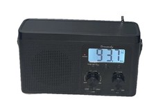 DreamSky Digital Clock, AM/ FM/ SW Portable Radio Battery Power Tested. Works