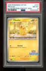2025 Pokemon Illustration Contest Pikachu #214 Stamp PSA 8