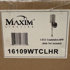 Maxim Lighting Lucent 1-Light Wall Sconce - 120V - Heritage Brass