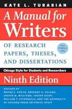 A Manual for Writers of Research - Paperback, by Turabian Kate L. - Very Good