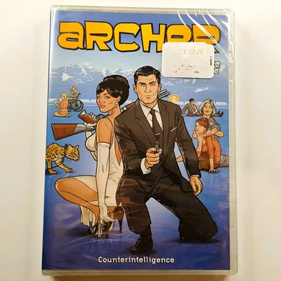 Archer: The Complete Season Three (DVD, 2012) 2011 3 Region 1 NEW SEALED