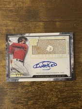 ENMANUEL VALDEZ 2023 TOPPS INCEPTION FIRST MILESTONES BASE RELIC AUTO /99