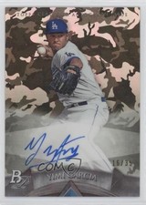 2014 Bowman Platinum Prospects Camo 16/35 Yimi Garcia #AP-YG Auto i6j