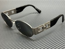 VERSACE VE2264 10016G Matte Gunmetal Mirror Silver Unisex 56 mm Sunglasses