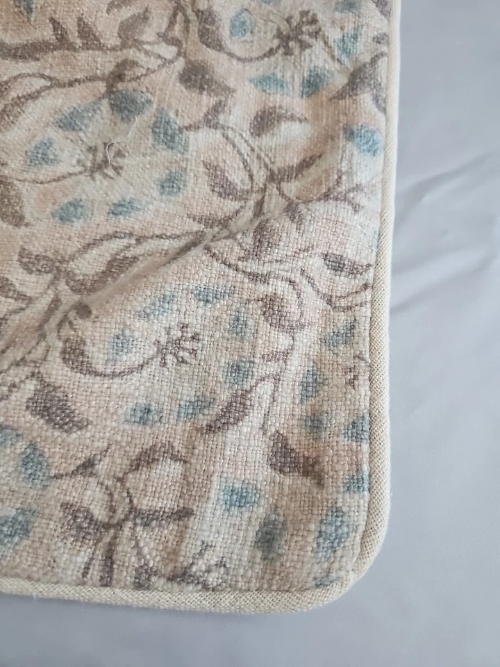 POTTERY BARN ELLA PRINTED LUMBAR PILLOW COVER 16 X 26" ~ NATURAL MULTI  - Image 3 of 4