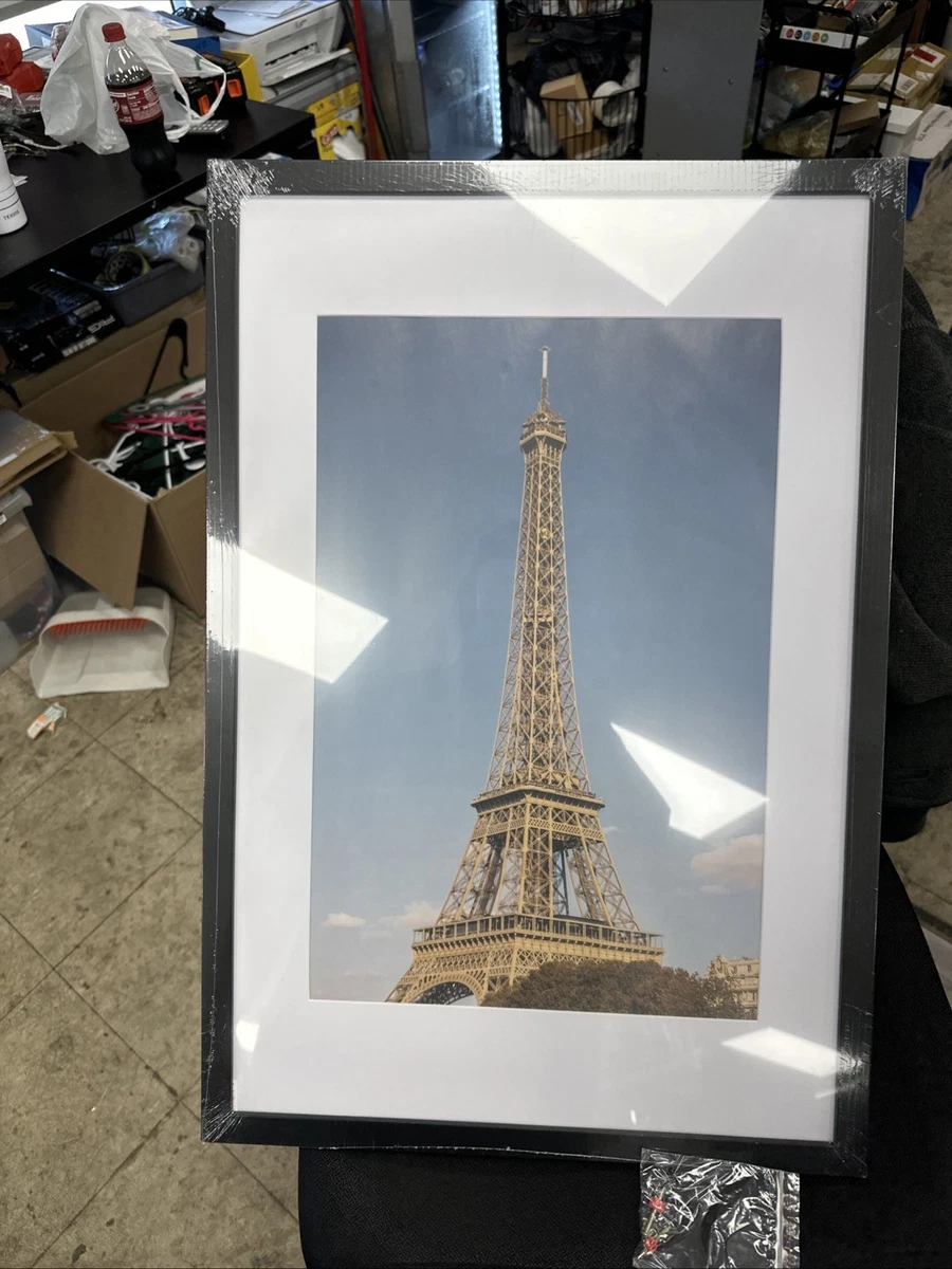 Eiffelblick Paris Leinwandbilder gerahmt Größe 16x24