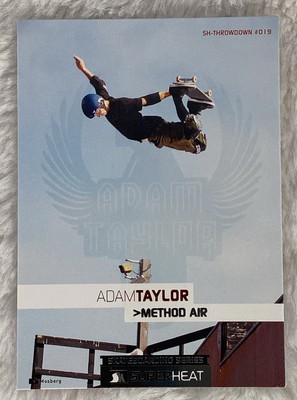 2011 Superheat Skateboarding Series Trading Card Game SH-Throwdown Adam Taylor