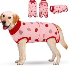 KOESON Dog Recovery Suit Female Spay, Surgical Bodysuit, Pet Cone Alternative