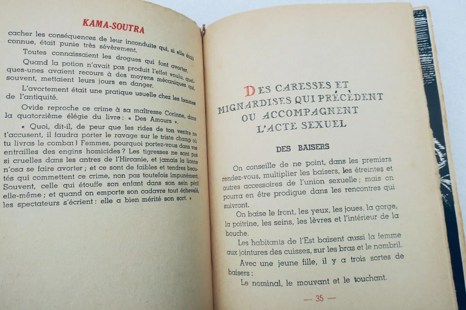 Curiosa Vatsyayana KAMA-SUTRA - Photo 3/4