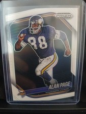 Alan Page 2025 Panini Prizm Black 127/175 #85