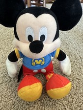 Disney Clubhouse Junior Singing Fun Mickey Mouse Plays Music Doll Plush Toy 12