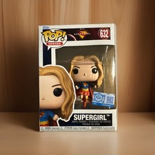 Funko Pop! Supergirl Flying #632 Exclusive Vinyl Figure + PROTECTOR Case